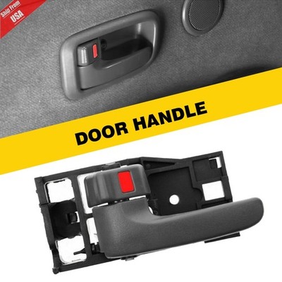 Brock Inside Door Handle for 2000-2006 Toyota Tundra Front Driver Side Black