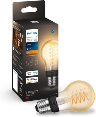 Philips Hue White E27 Filament Lampe (550 Lm), Dimmbare LED Lampe Für Das Hue Li