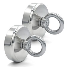 Neodymium Fishing Magnets Pulling Force Super Strong Round Rare Earth