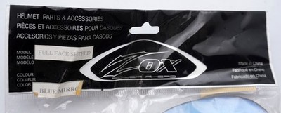 Zox Blue Mirror Face Shield - Model WS-10 | eBay