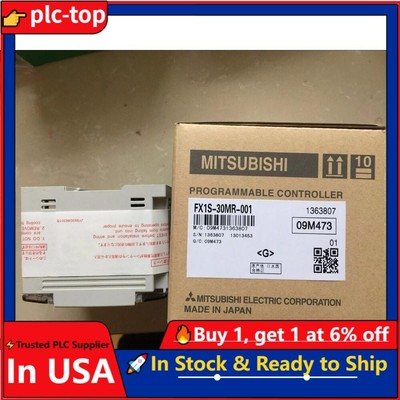 Mitsubishi FX1S-30MR-001 1PC New PLC FX1S30MR001 In Box Free Shipping