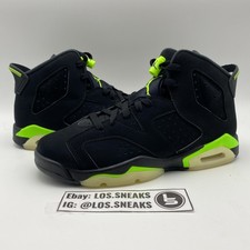 Size 7y GS - Jordan 6 Retro Mid Electric Green 384665-003 