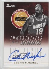 2013-14 Panini Intrigue Immortalized Auto 98/99 Cedric Maxwell #57 Auto 2d0