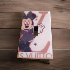 Custom  Handmade Unique One Of A Kind Light Switch Cover
