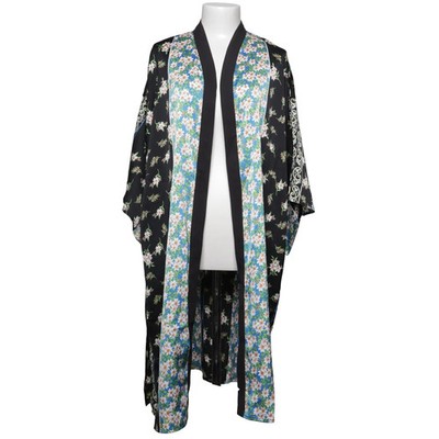 Elli White, Kimono, Größe: S, Blau/Schwarz/Weiß/Mehrfarbig, Polyester #mc8