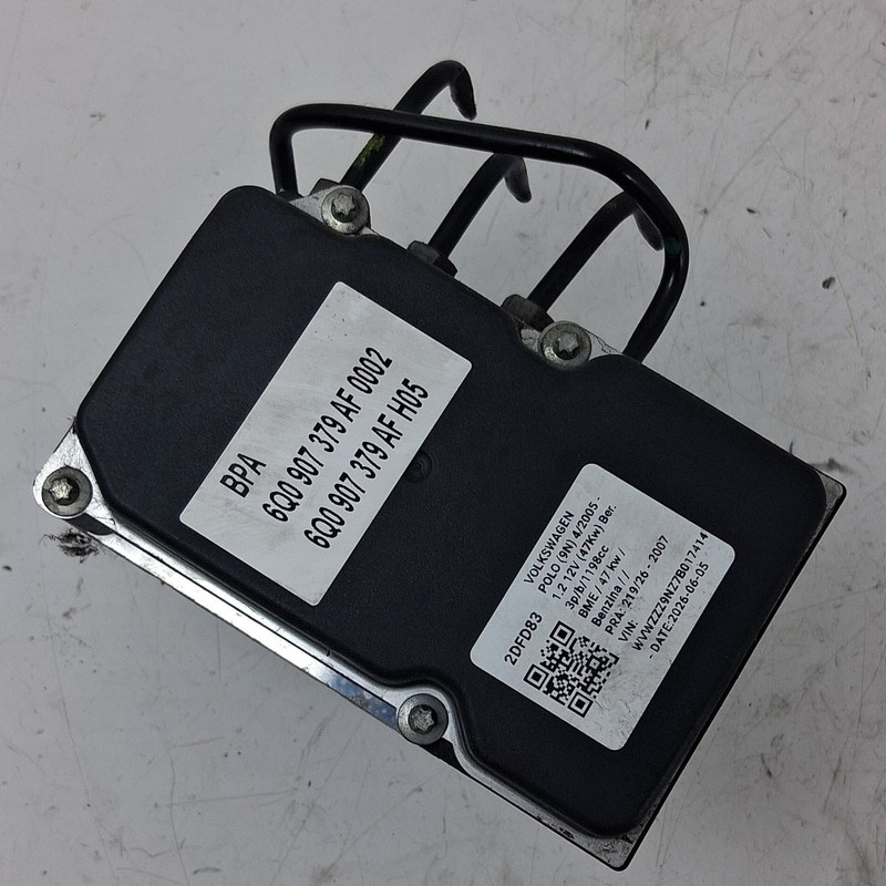 6Q0614417AG Aggregato ABS VOLKSWAGEN POLO (9N) 1.2 (40Kw) Ber. 5p/b/1198cc