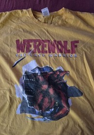 GENTLY WORN Werewolf: The Last Warriors NES Game Short-Sleeve T-Shirt - LOOK!!