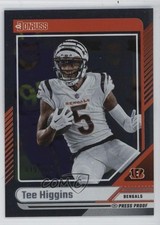 2024 Panini Donruss Silver Press Proof /100 Tee Higgins #82 1q3d