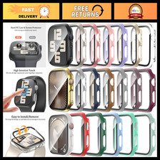 20 Pack Apple Watch SE 3/2 Gen Series 6/5/4 44mm Case  Tempered Glass Protector