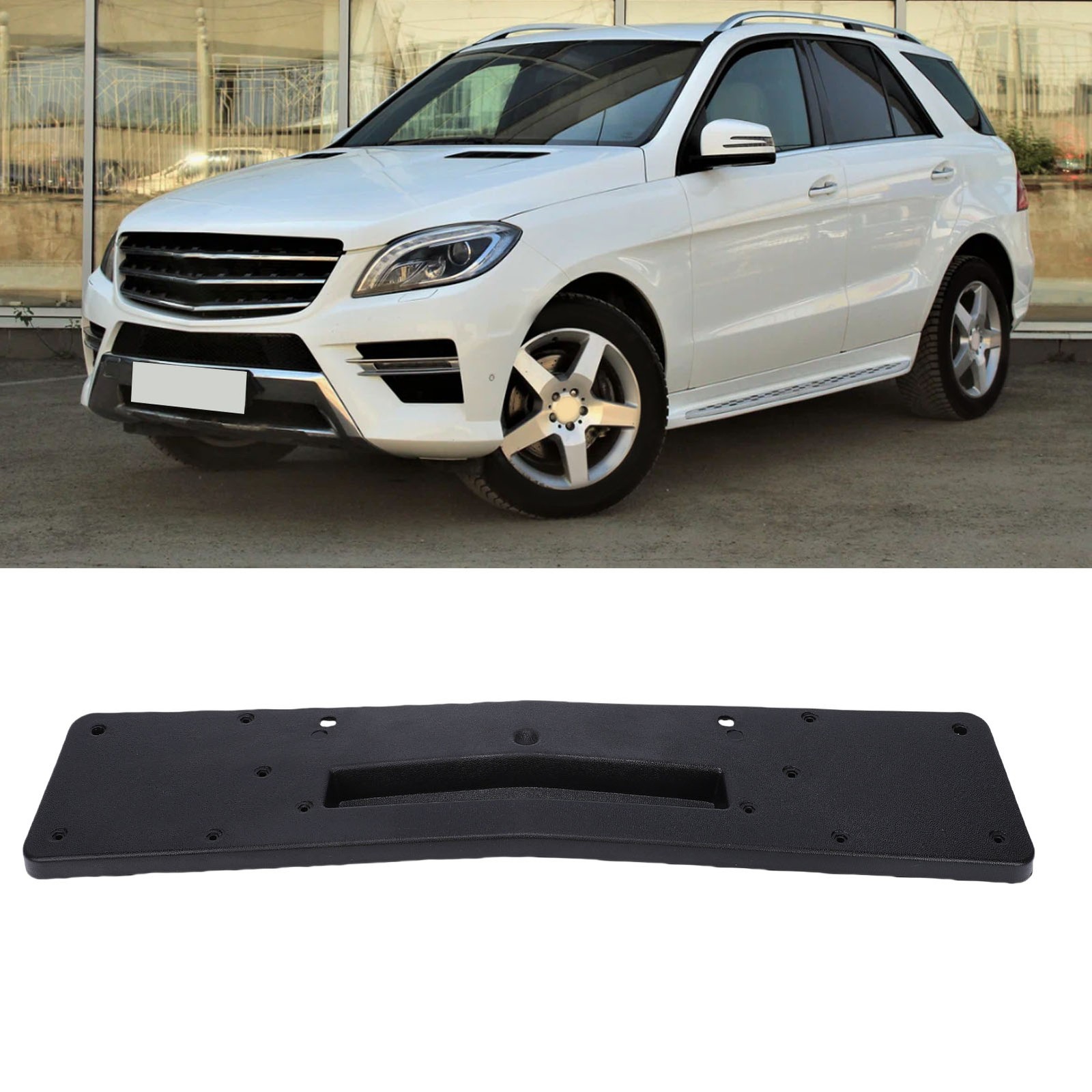 License Plate Mount Sturdy Holder For GLE-Class W166 2015–2020 Easy To Use