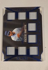 2025 Leaf in the Game Used Sports - Rare Materials Ozzie Smith #RM-20 Blue Holo