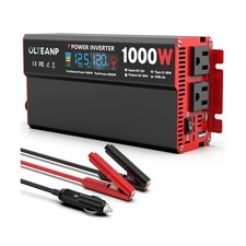 OLTEANP 1000 Watt Power Inverter 12V DC to 110V/120V AC Car Inverter with LCD...