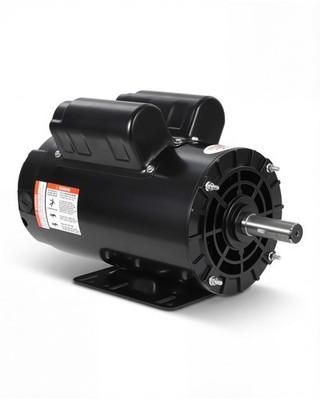 5HP SPL Air Compressor Electric Motor 17.6Amps 56 Frame 3450RPM 7/8  Keyed Shaft