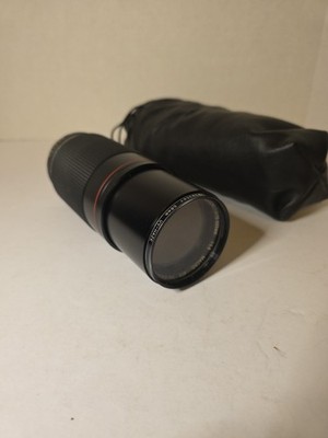 VIVITAR 75-300mm f4.5-f5.6 Macro 1:4x Lens Vintages Photography 