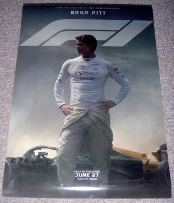 F1 The Movie (2025) ***Original Movie Poster Double-Sided 27x40