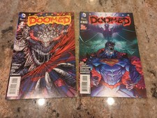 SUPERMAN DOOMED #1 & 2 (2014) DC 52 COMICS PAK! SOULE! LASHLEY! CHURCHILL!