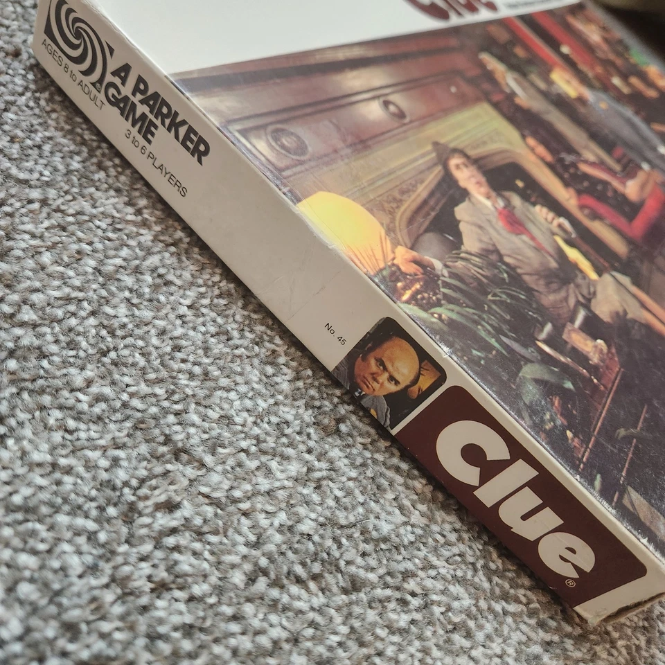 Juego de mesa vintage 1972 Parker Brothers Missing Rope Foto 3 de 4