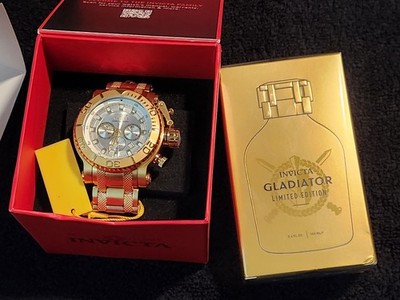 Invicta Coalition Forces Chronograph Watch 50117 and Invicta Gladiator Cologne