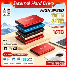Portable External SSD 2TB USB 3.1 High Speed ...