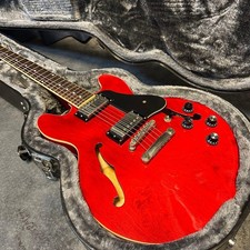 Epiphone ES-339 Chitarra elettrica ciliegia con cinturino e custodia rigida