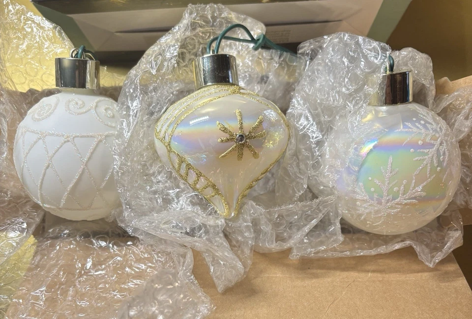 Adornos LED que cambian de color Costco Set de 3 IOB Funciona! Foto 2 de 4