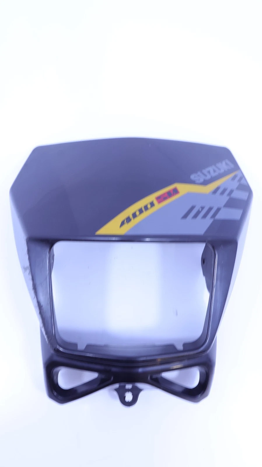 2016 Suzuki DRZ400SM 06-25 Headlight Mask Plastic Gray Yellow