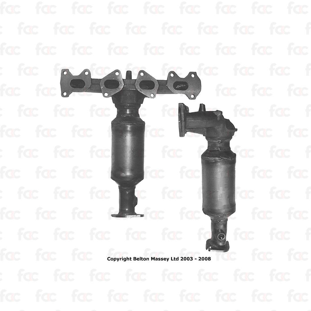Homologated Petrol Catalytic Converter For Fiat Stilo 1.6 02-07 Euro 3 BM Cats