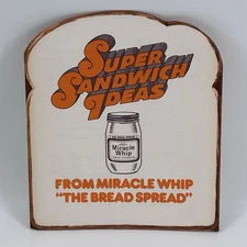 Super Sandwich Ideas Miracle Whip Recipes Brochure Coupon Vintage 70s