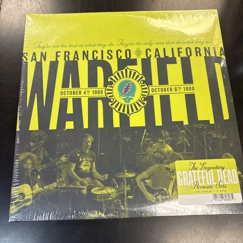 Grateful Dead ~ Warfield 10/4/80 & 10/6/80, Acoustic Sets 2LP Vinyl RSD 2025