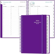 2026 Appointment Book & Planner - 2026 Daily Hourly Planner from January 2026 - 