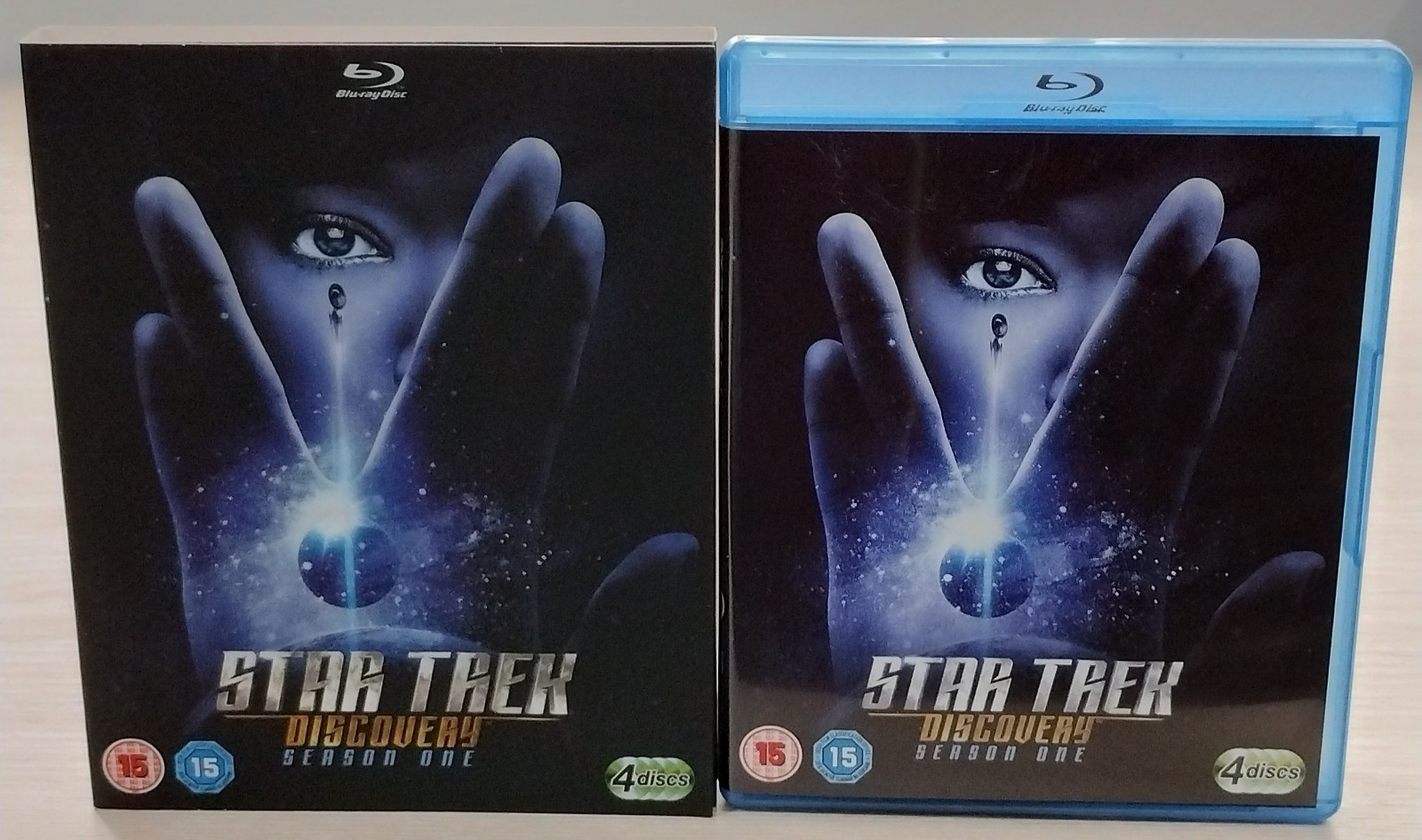 Star Trek : Discovery Season 1 Blu-Ray In VGC