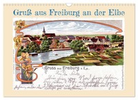 Gruß Aus Freiburg An Der Elbe (Wandkalender 2026 Din A3 Quer), Calvendo...