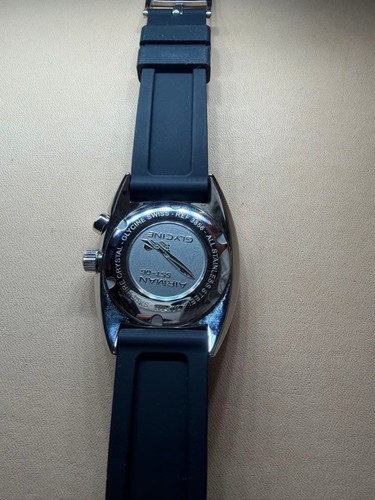 Glycine Airman SST06 Ref 3856 Automatic GMT Watch Pumpkin Dial Limited 600 Boxed