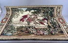Bacchus God of Wine & Diana Goddess of the Hunt Belgium Tapestry Wall Hanging
