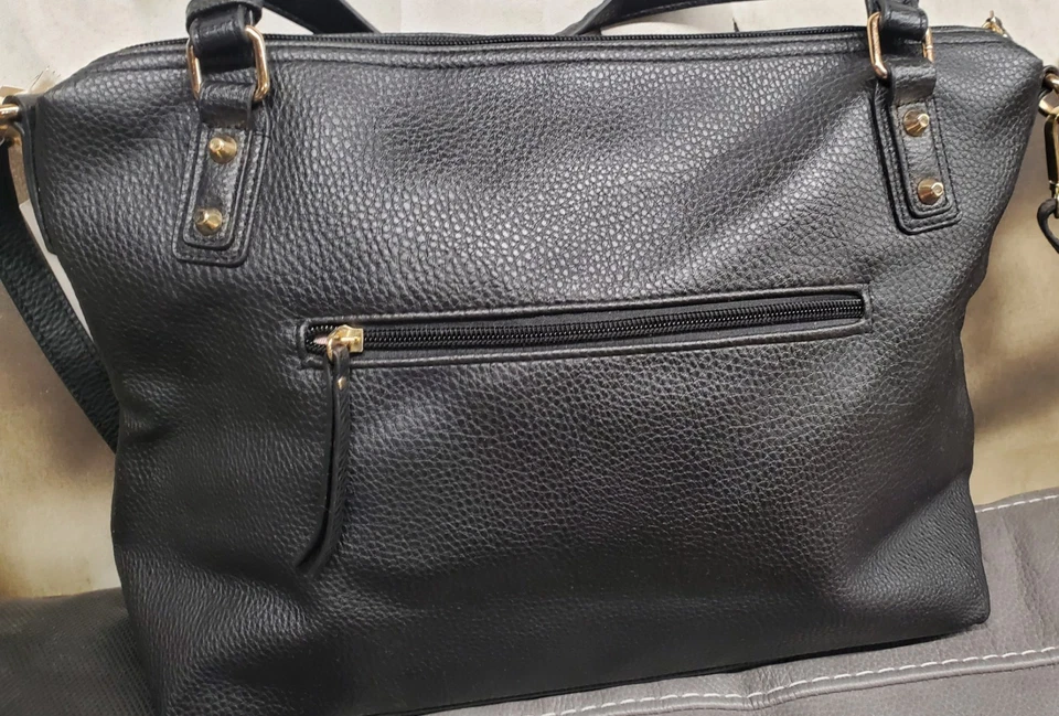 Bolso de Mano Jessica Simpson Malena Grande Perse Meteorito Guijarro Foto 3 de 4