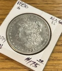 1886 s morgan Dollar Almost Uncirc was Cleaned Still scarce looks appealing