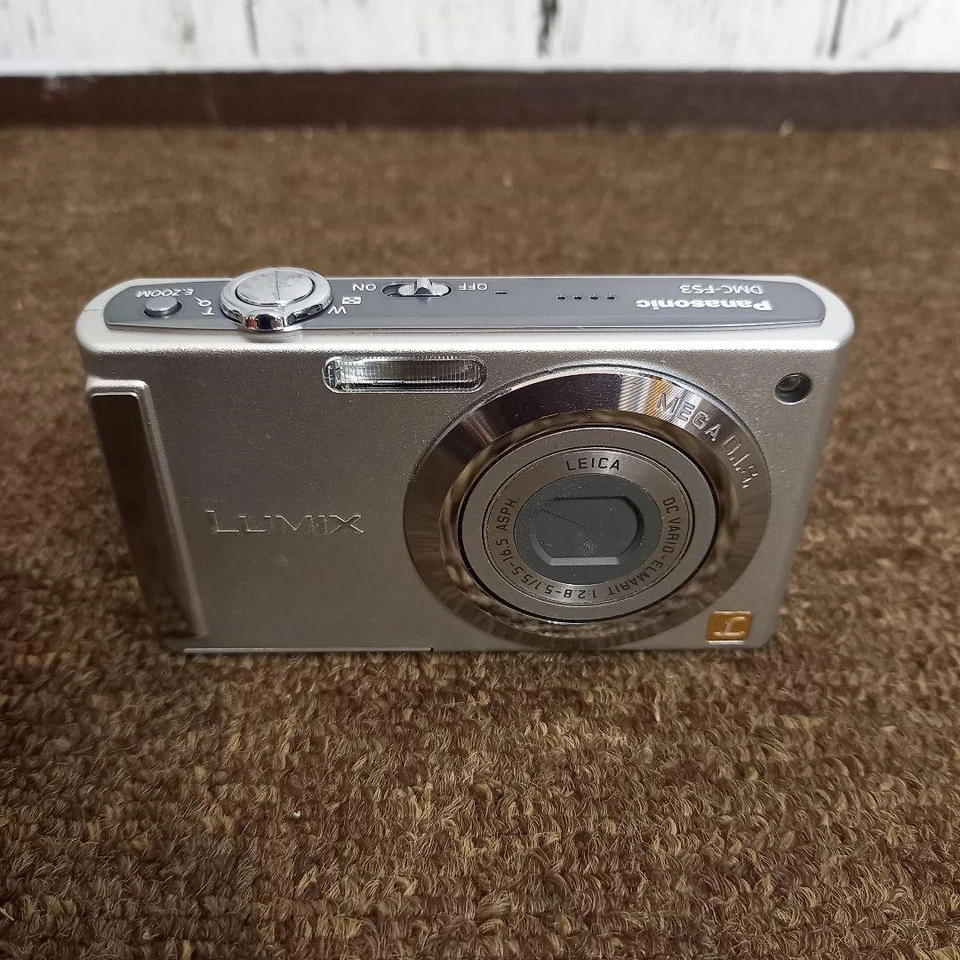 Panasonic LUMIX DMC-FS3 Silver Compact Digital Camera 6MP Tested from Japan - Image 2 of 4