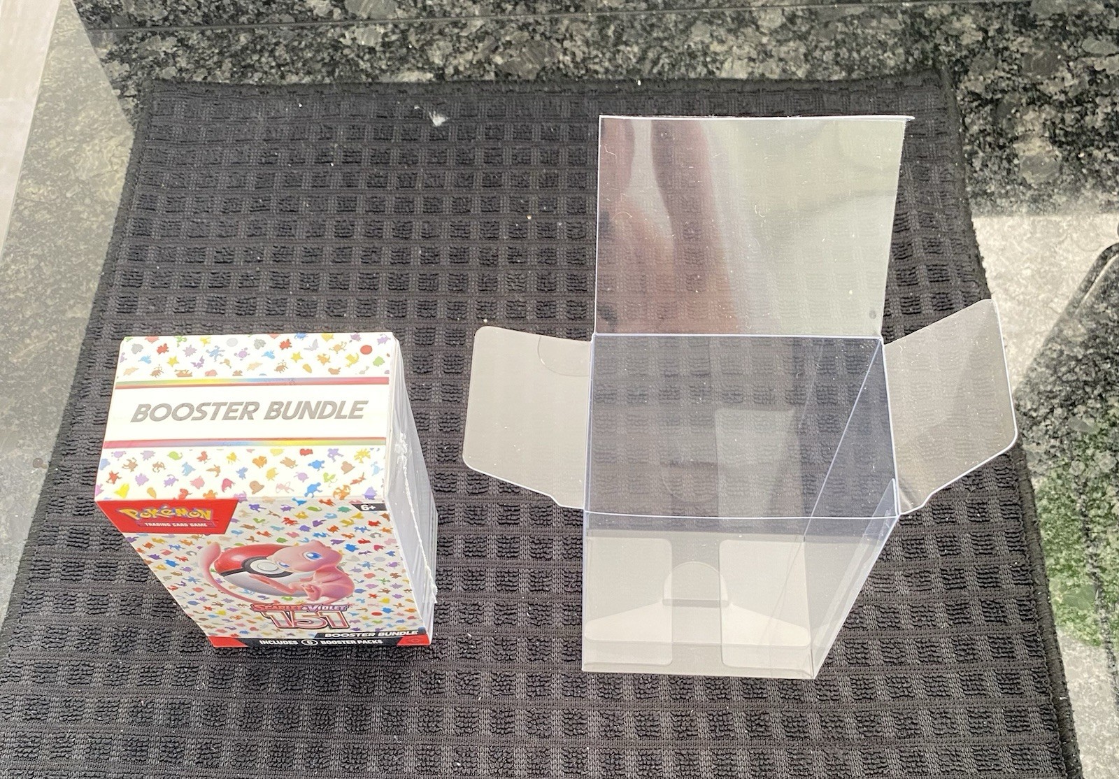 5x Pokémon Booster Bundle Box Protector - 0.6mm Thick - Perfect Fit (Case Only)