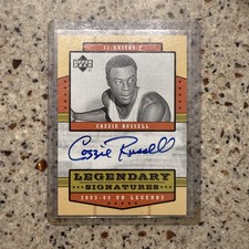 2003-04 Upper Deck UD Legends - Legendary Signatures Cazzie Russell #LS-CR (AU)