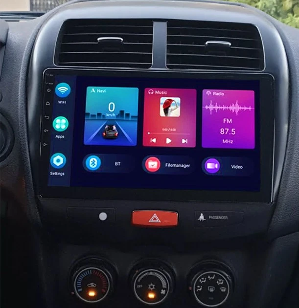 Für Mitsubishi ASX 2010-2016 Android14 CarPlay Autoradio GPS Navi WIFI AHD 4+64G - Bild 2 von 4