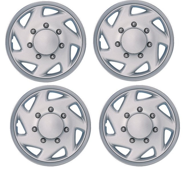 FORD E150 VAN WHEEL COVER HUB CAP 16 INCH PLASTIC REF609S NEW SET OF