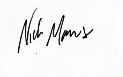 NICK MORAN AUTOGRAMMKARTE SIGNED (HARRY POTTER + LOCK, STOCK ) 55