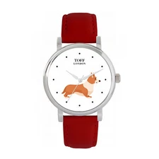 Toff London TLWS-45198 Ladies Welsh Corgi Dog Watch