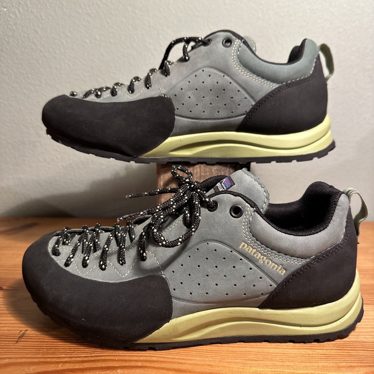 PATAGONIA Women's Cragmaster Approach Hiking Shoes, Mission Olive Sz  NEW!