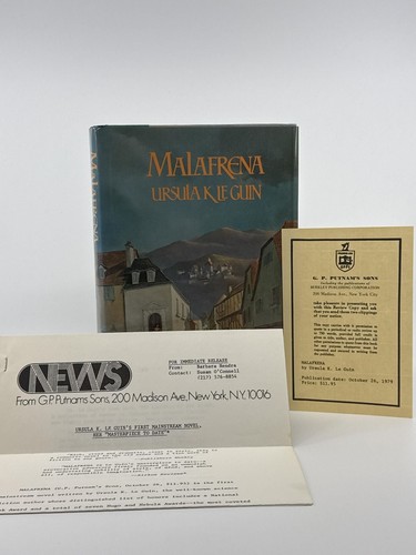 Ursula K Le Guin / Malafrena Review Copy 1st Edition 1979 - Picture 2 of 6