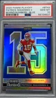 2020 Panini Playoff Patrick Mahomes Behind the Numbers - Blue PSA-10 POP 10