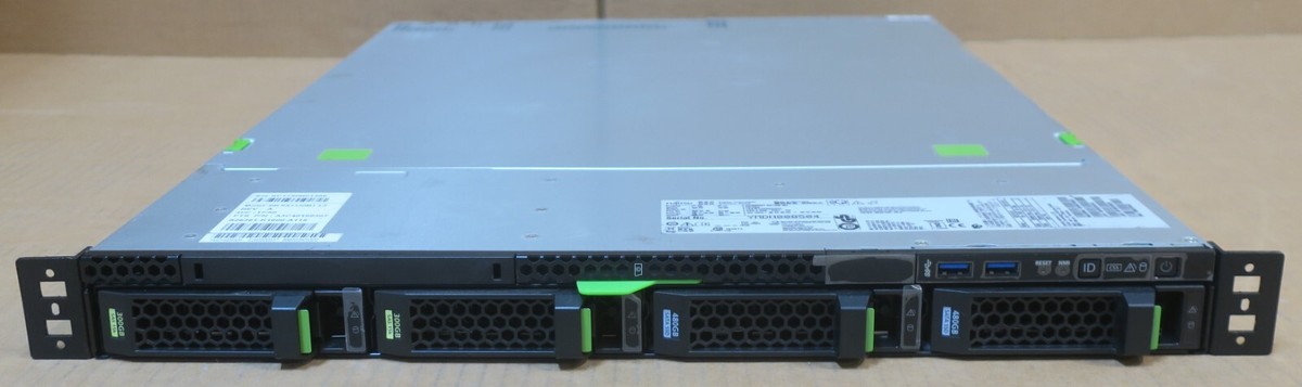 Fujitsu Primergy RX1330 M3 4C E3-1270v6 32GB 1.56TB 1U Rack Short