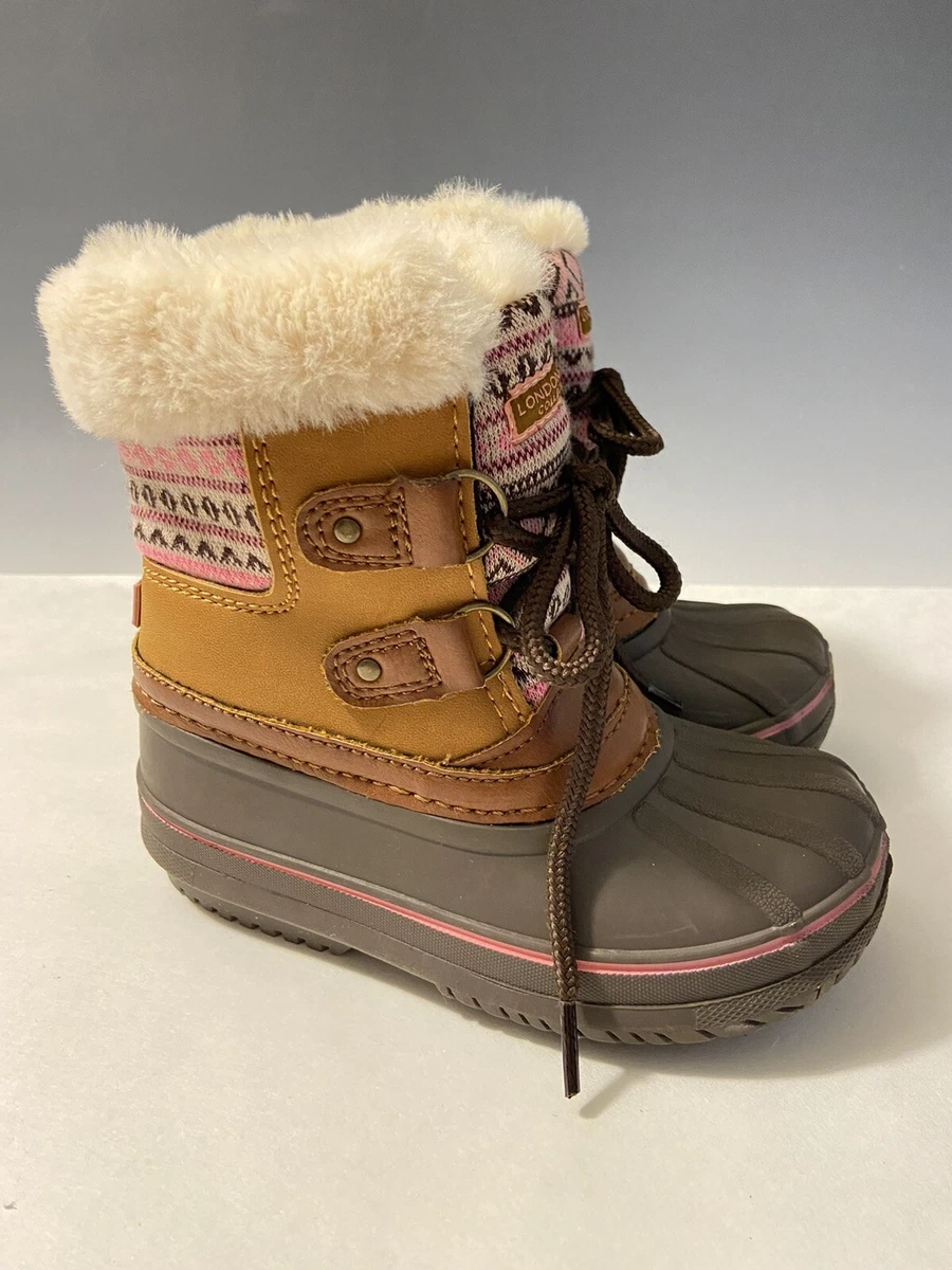 London fog girls boots top