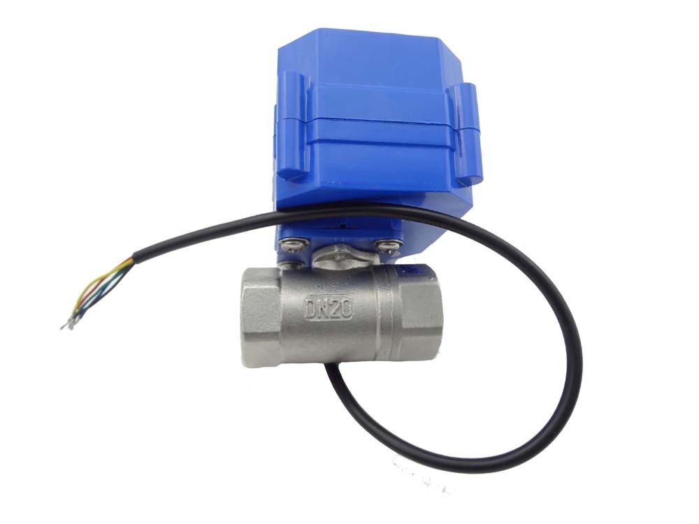 1pcs 110V motorized ball valve DN20 (NPT)(reduce port), stainless steel, 2 way
