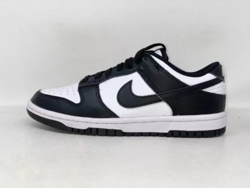 Nike Dunk Low Panda Black Sneakers, Size 5.5 BNIB DD1503-101